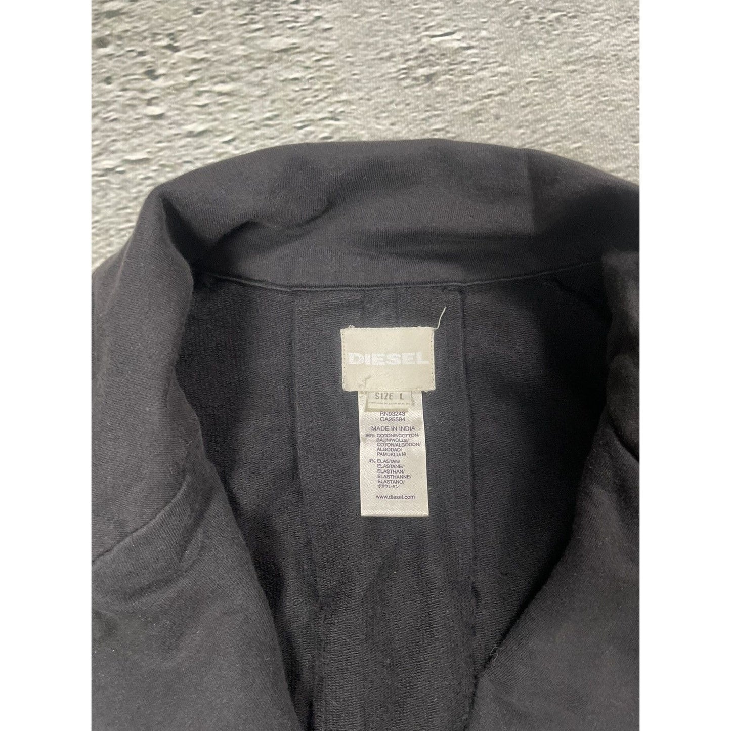 Diesel coat grey Y2K