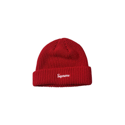 Supreme Beanie Red logo