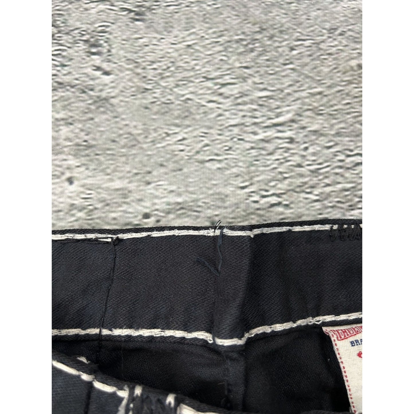 True Religion vintage black jeans denim pants Y2K Ricky