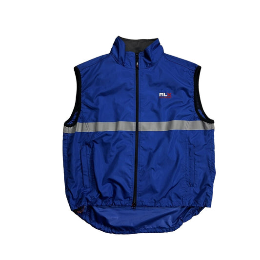 Polo Sport RLX vest windbreaker vintage blue Ralph Lauren