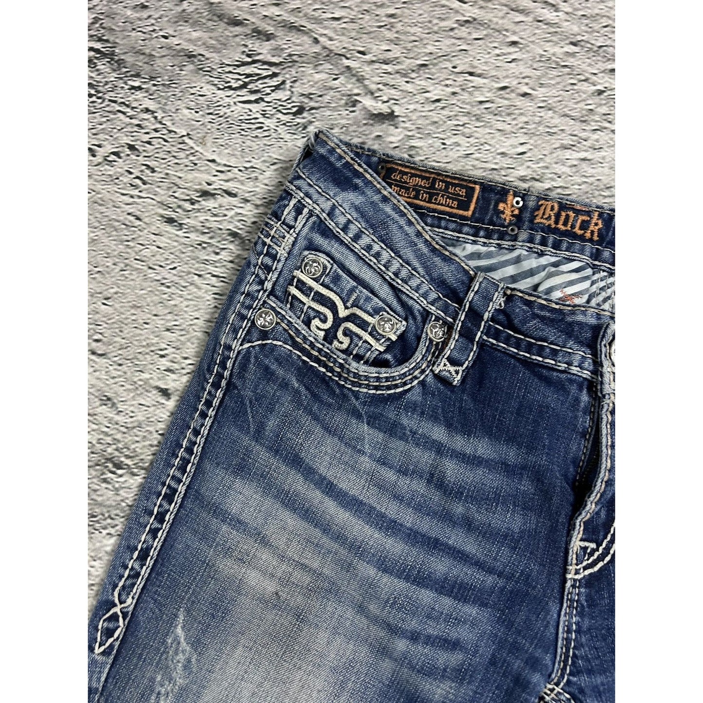 Rock Revival vintage blue jeans Y2K bootcut