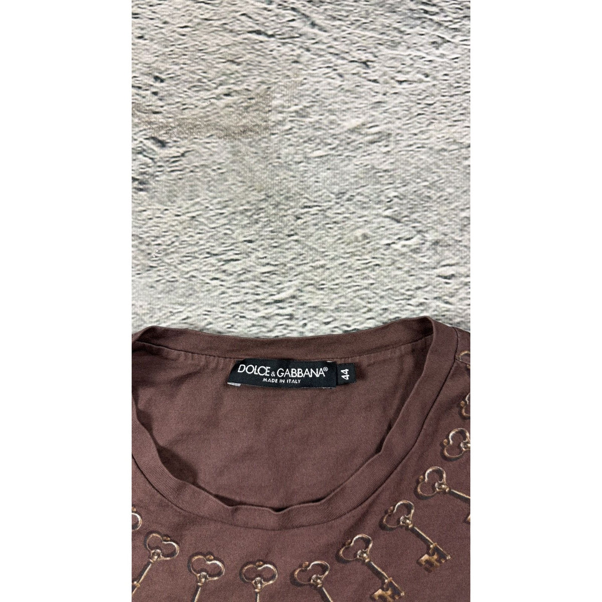 Dolce & Gabbana AW2014 Brown Knight Axe DG Y2K