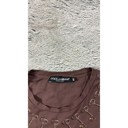 Dolce & Gabbana AW2014 Brown Knight Axe DG Y2K