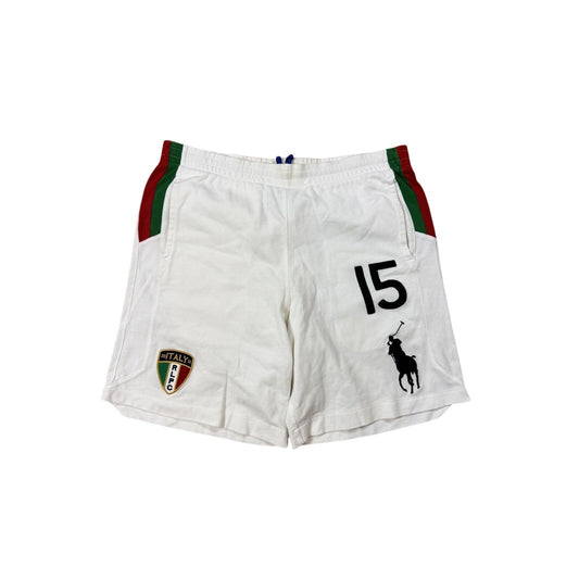 Chief Keef Polo Ralph Lauren shorts Italy white sweatpants