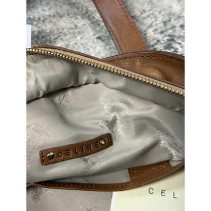 Celine orlov bag les cuirs sulky brown handbag 2006