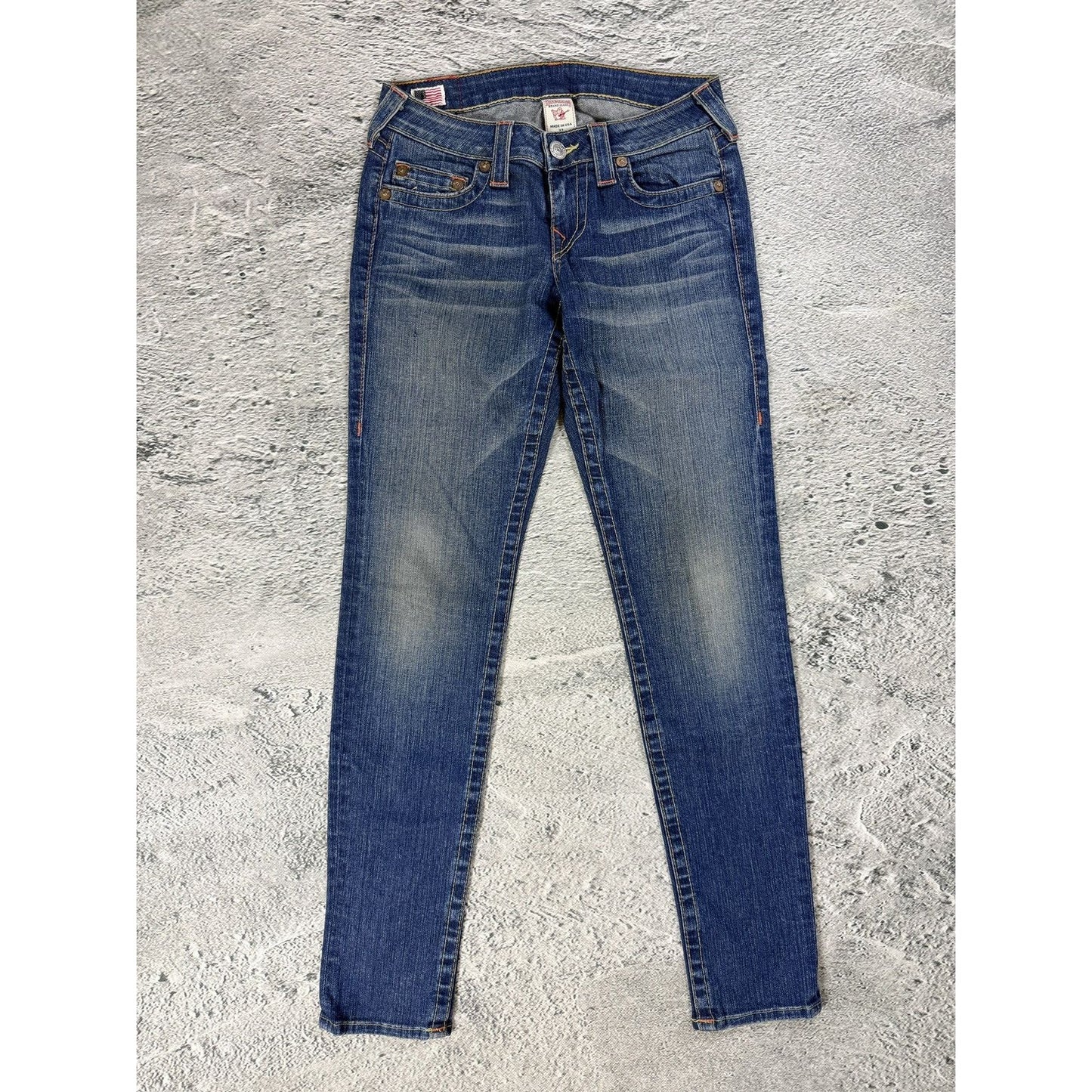True Religion vintage skinny jeans slim Stella