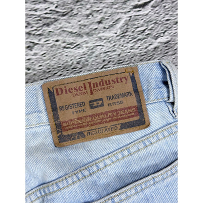 Diesel baby blue jeans flared Y2K