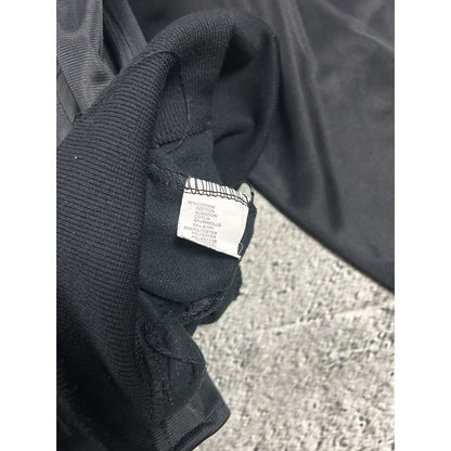 Italia zip sweatshirt vintage Y2K big logo black gold Italy