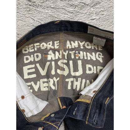 Evisu skull seagulls vintage navy jeans