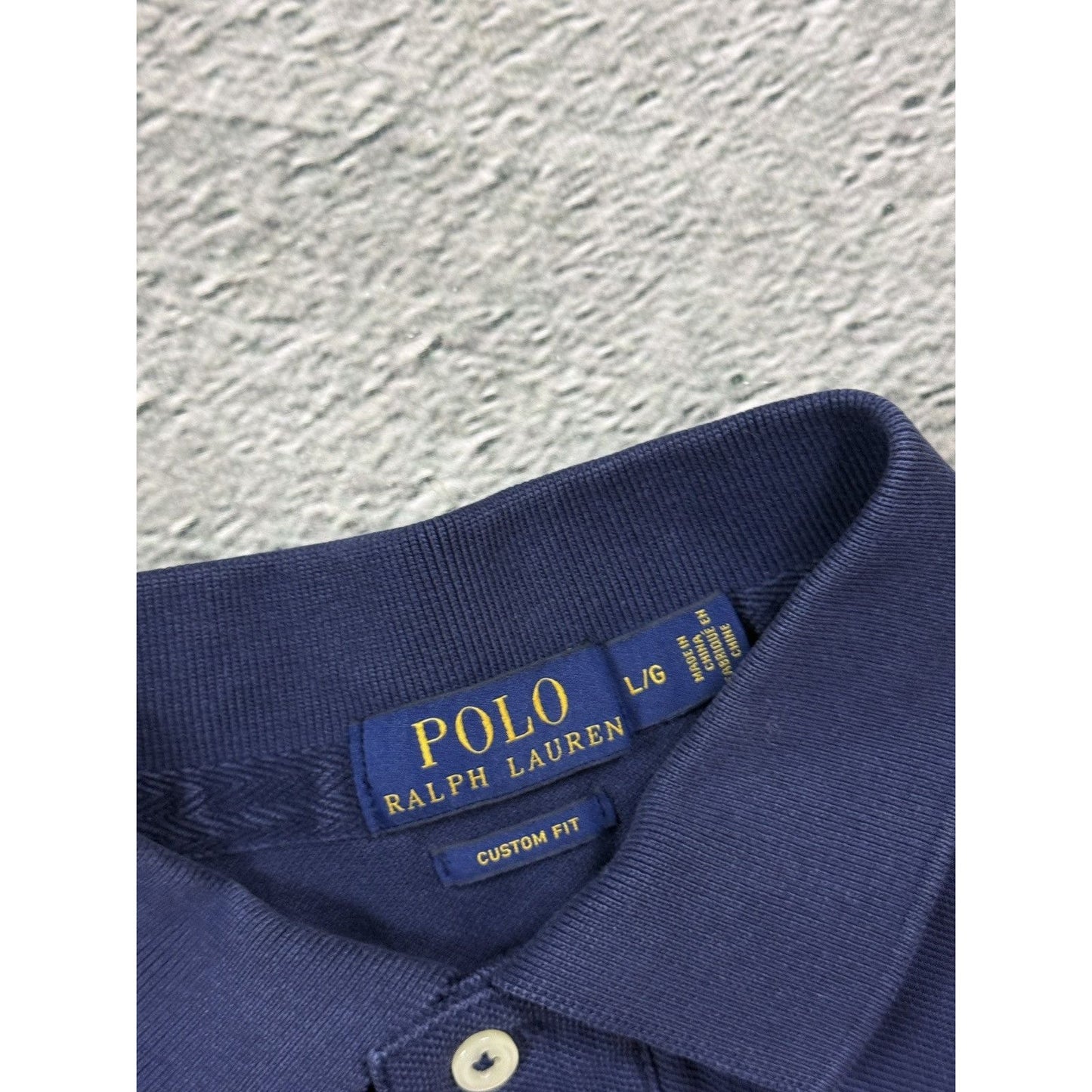 Chief Keef Polo Ralph Lauren Los Angeles vintage shirt navy