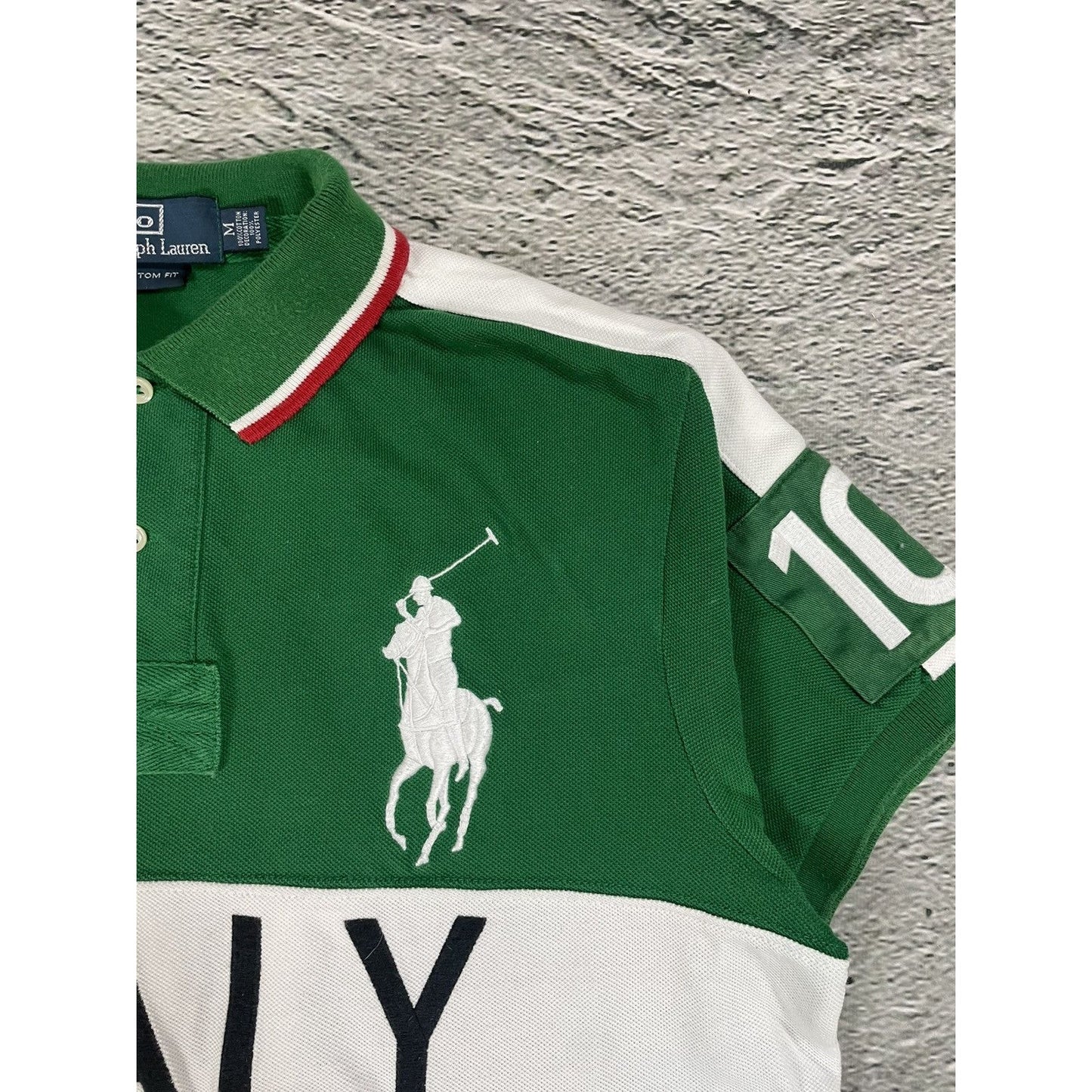Chief Keef Polo Italy Ralph Lauren T-shirt vintage green