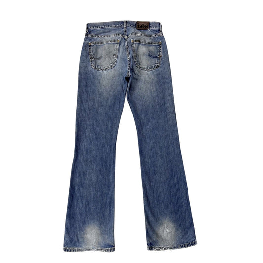 Lee flared jeans denim pants Y2K blue Denver