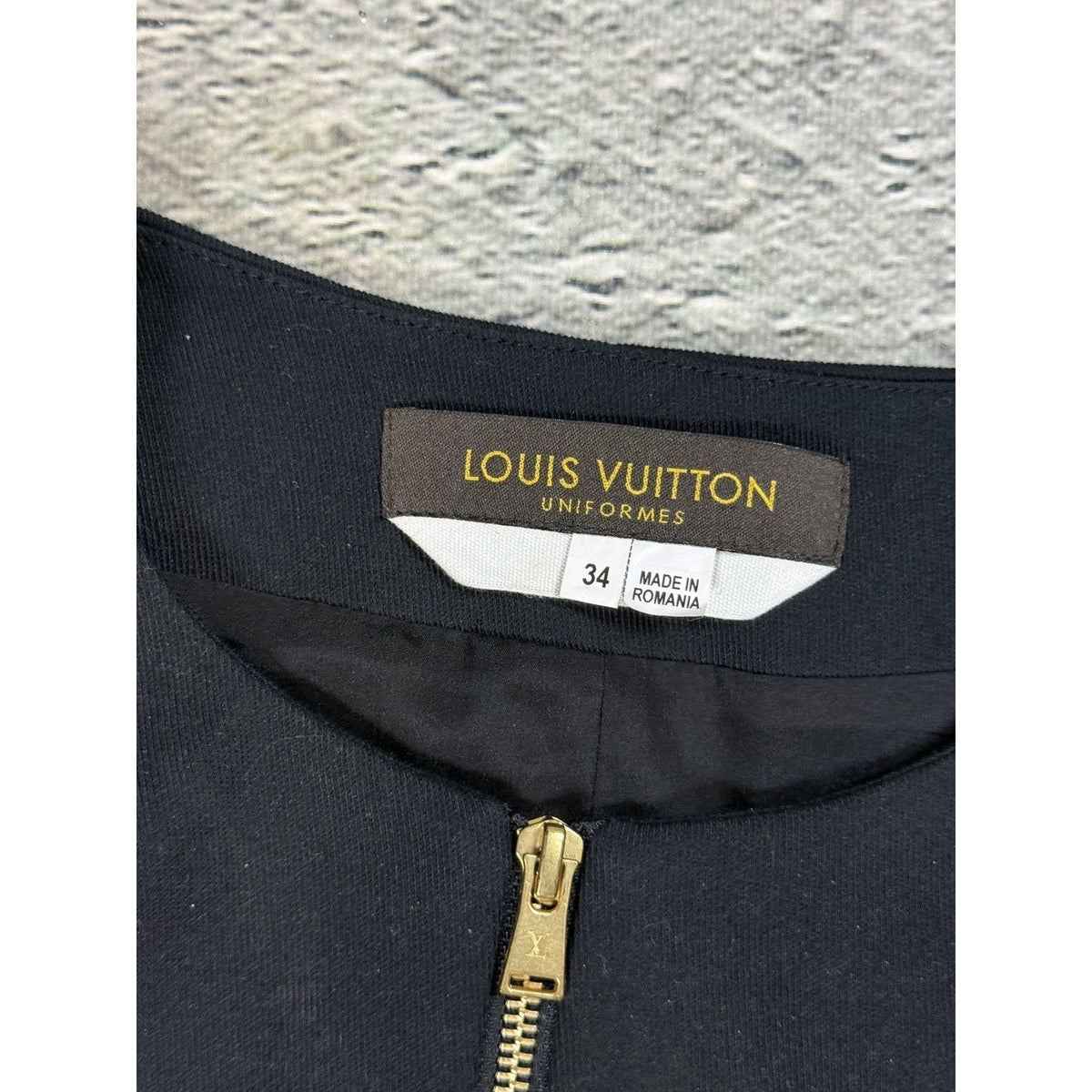 Louis Vuitton LV jacket blazer tailored black