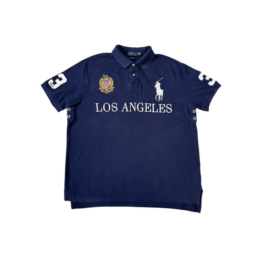 Chief Keef Polo Ralph Lauren Los Angeles vintage shirt navy