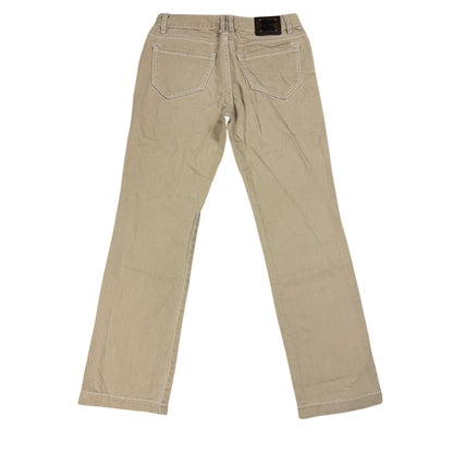 Burberry flared jeans beige blue label japanese Y2K