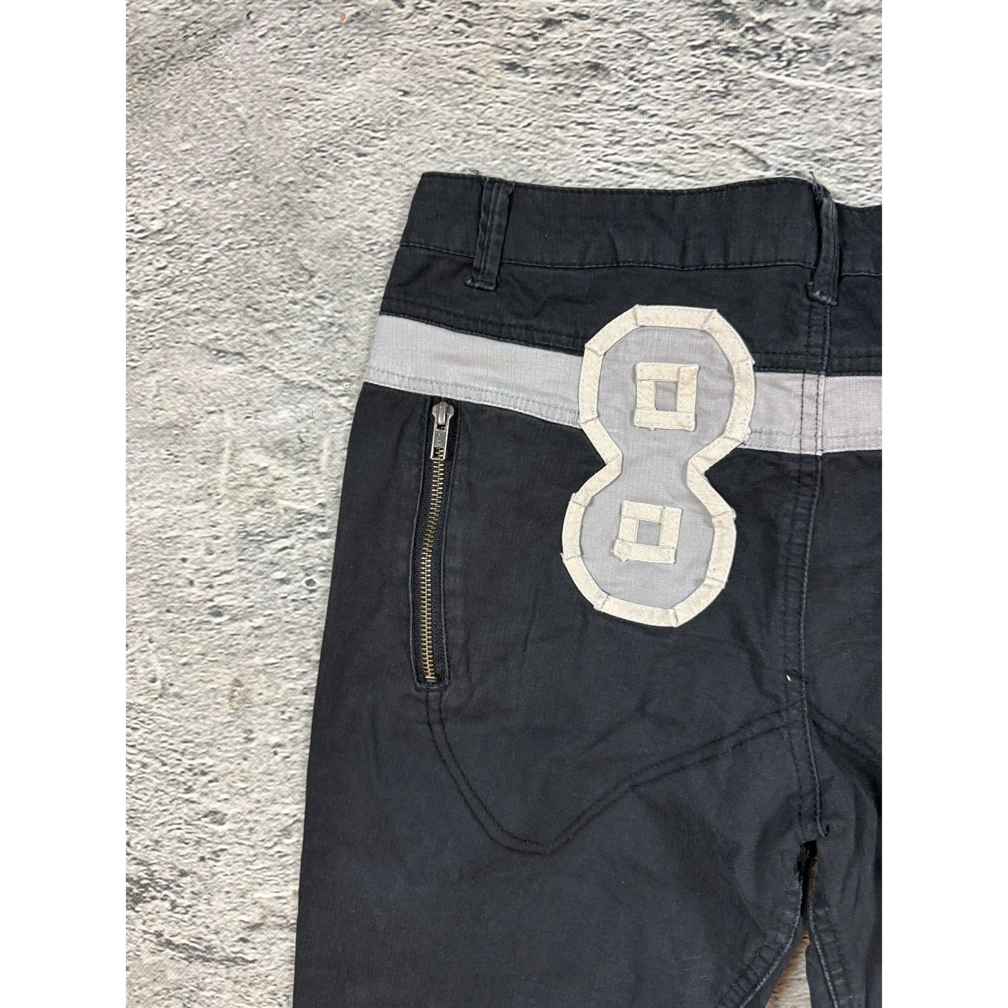 Swag 88 vintage pants plus fine black