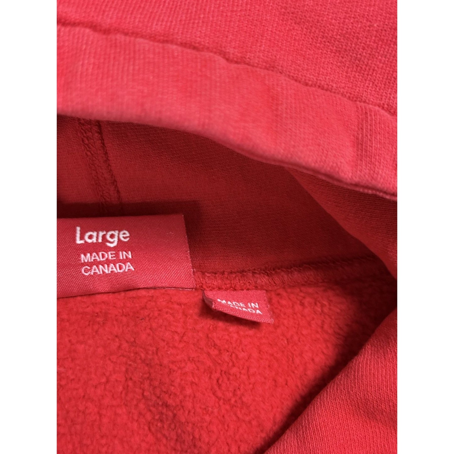 Supreme Mogo Motion Logo Red hoodie