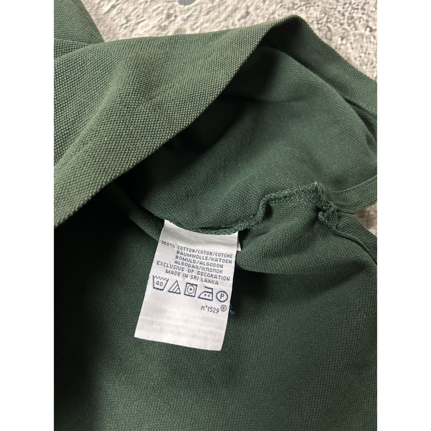 Chief Keef Polo Ralph Lauren Polo green white big pony Y2K