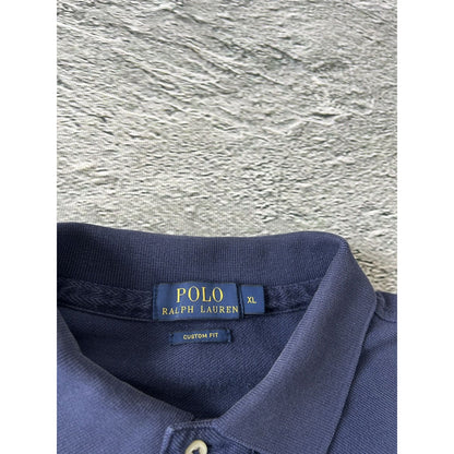 Chief Keef Polo Ralph Lauren New York navy blue Polo T-shirt