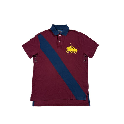 Chief Keef Polo Ralph Lauren T-shirt burgundy red