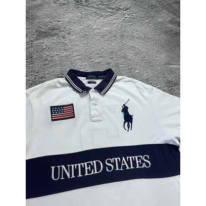 Chief Keef Polo Ralph Lauren vintage white USA T-shirt