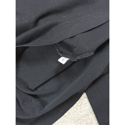 Baleniciaga long sleeve black small logo