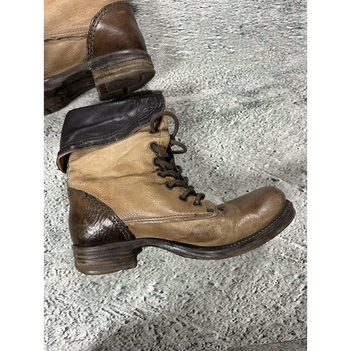 Airstep A.S.98 leather shoes boots cowboy