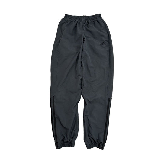 Adidas vintage grey nylon track pants drill Y2K