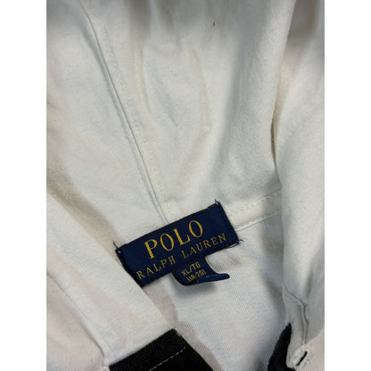 Chief Keef Polo Ralph Lauren hooded Longsleeve white
