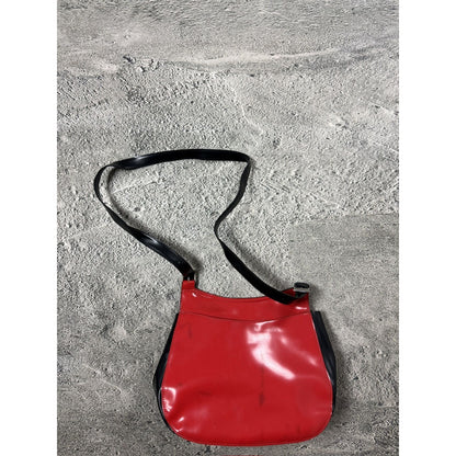 Evisu Donna bag red big logo seagull vintage