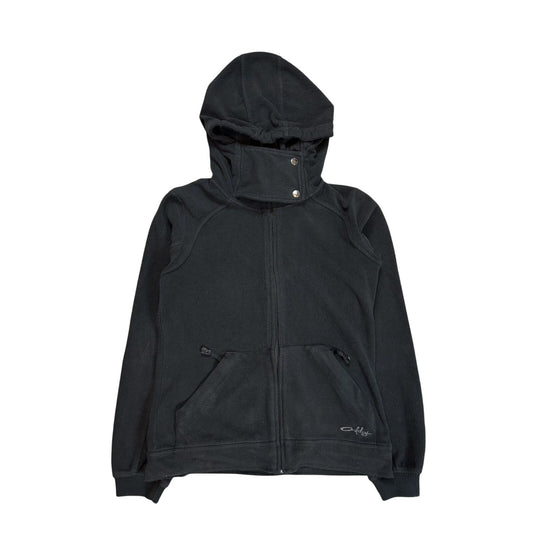 Oakley ninja fleece hoodie vintage black sweatshirt Y2K