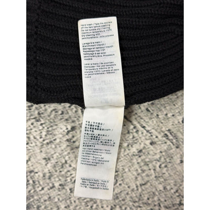 C.P. Company beanie google black wool