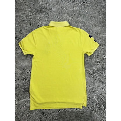 Chief Keef Polo Ralph Lauren yellow big pony polo T-shirt