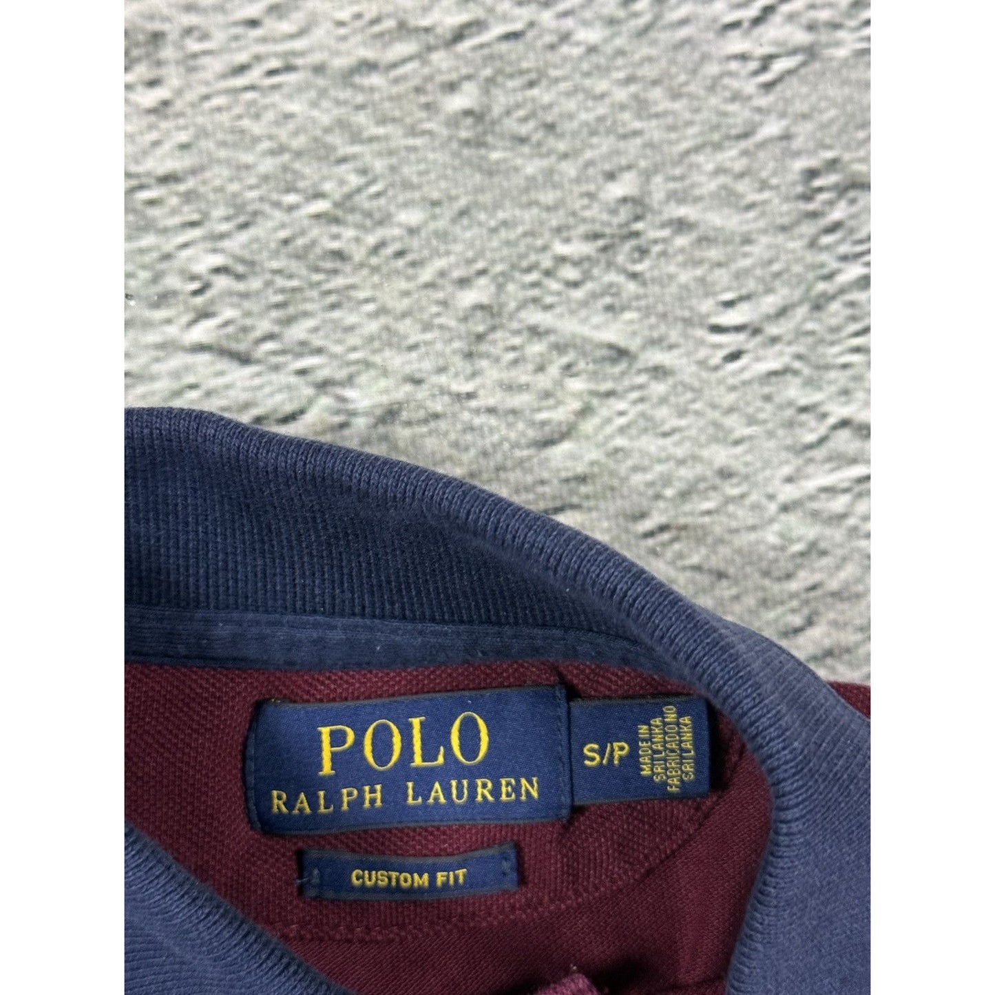 Chief Keef Polo Ralph Lauren T-shirt burgundy red