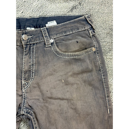 True Religion jeans vintage denim pants washed bleached