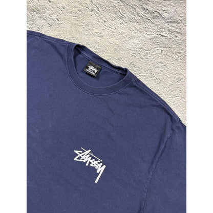Stussy t-shirt navy vintage cherry