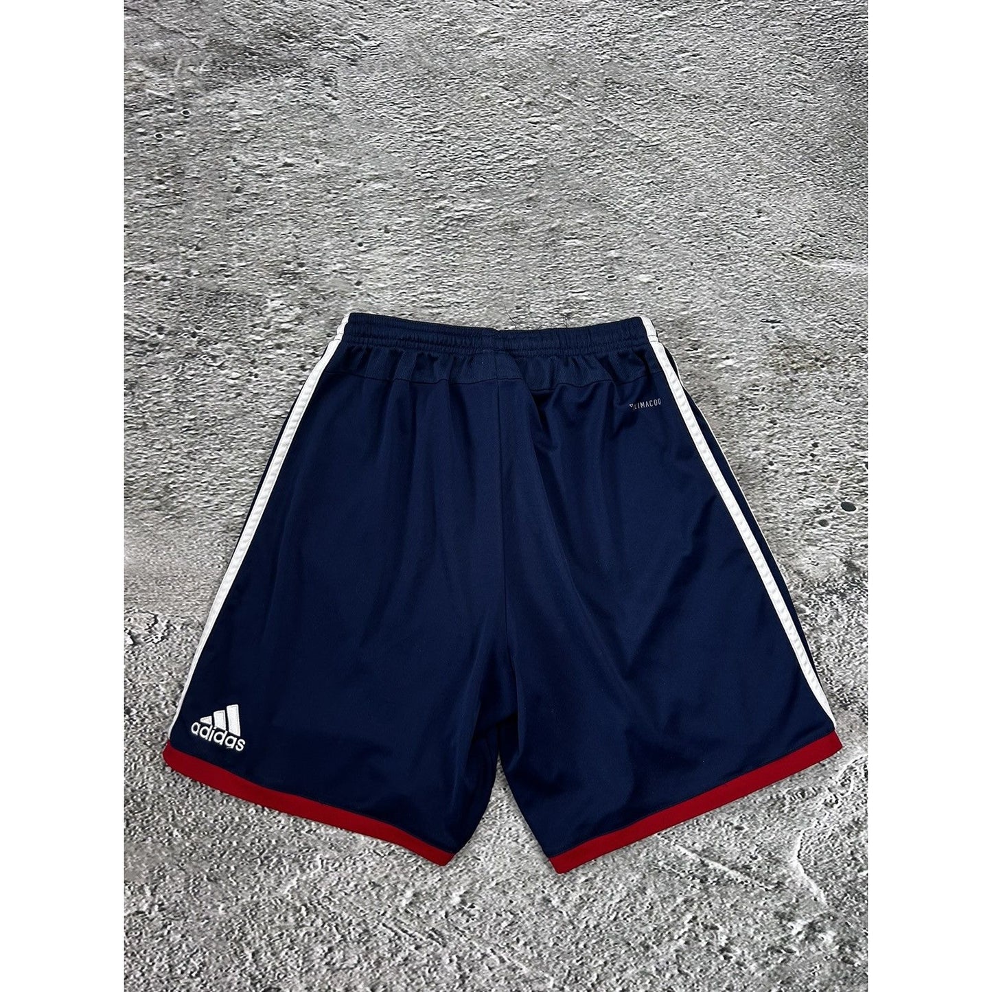 Adidas Bayern Munich navy shorts track pants drill Y2K