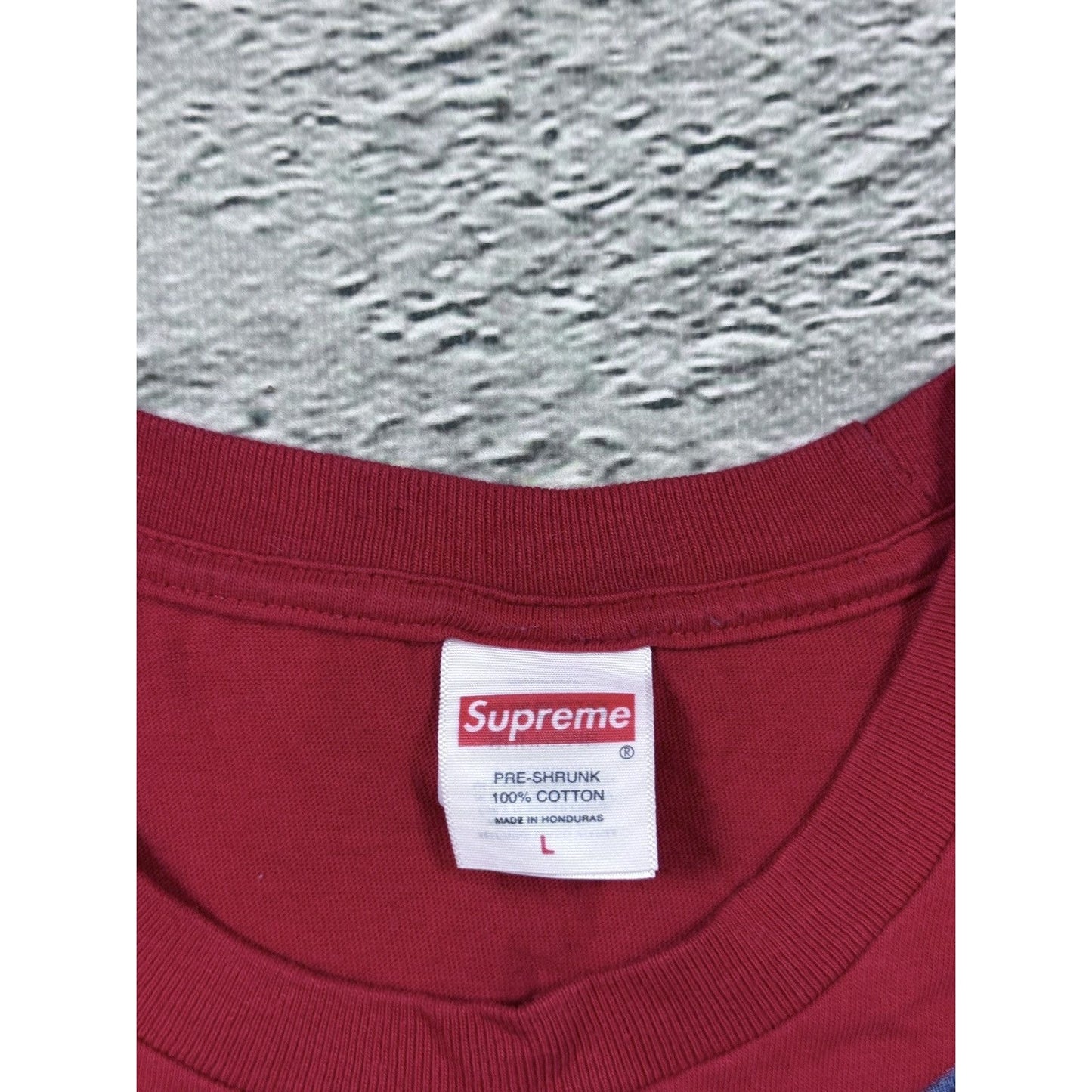 Supreme Snowman T-shirt red fw25