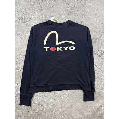 Evisu Yamane vintage sweatshirt Tokyo 2020 black white