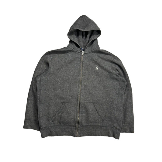 Polo Ralph Lauren zip hoodie grey sweatshirt