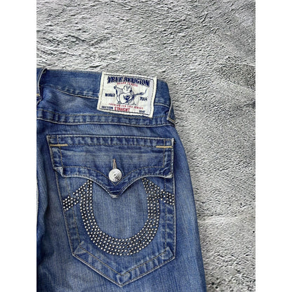 True Religion jeans vintage denim pants straight