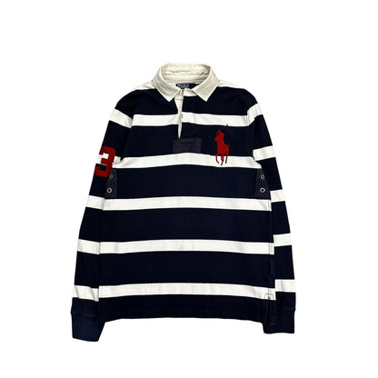 Chief Keef Polo Ralph Lauren striped longsleeve big pony