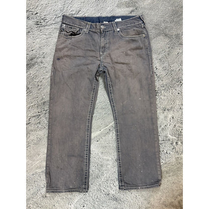 True Religion jeans vintage denim pants washed bleached