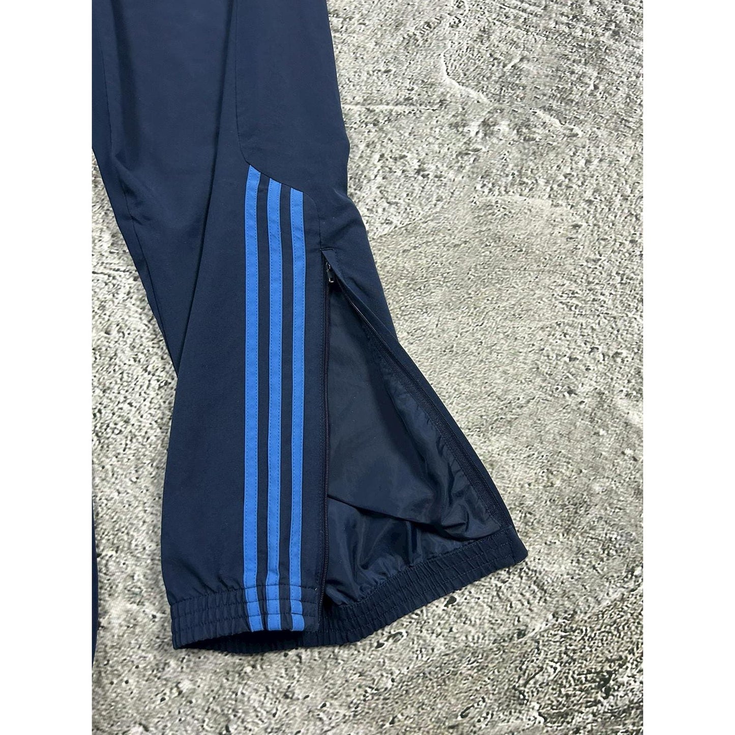 Adidas vintage navy blue track pants small logo 2000s