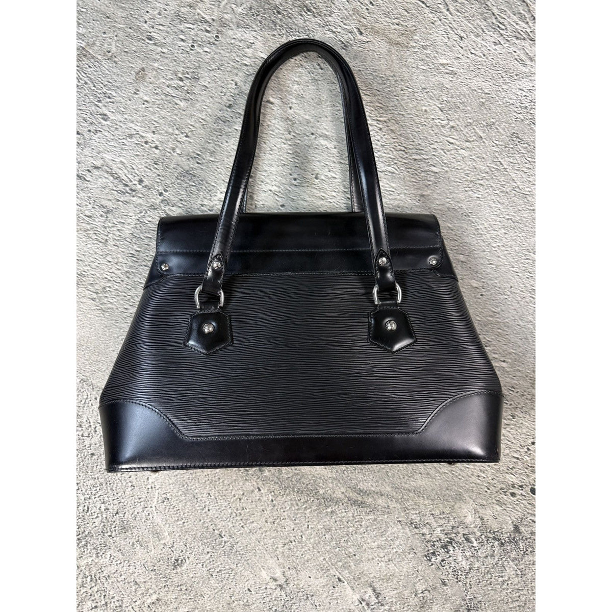 Louis Vuitton Ellis Bogatelle GM Black Bag