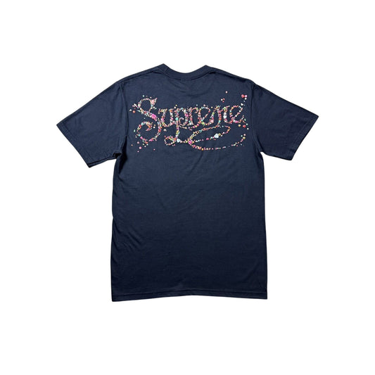 Supreme gems tee navy FW26
