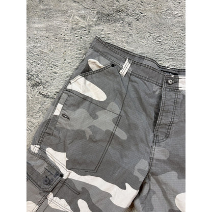George camo gray shorts jorts y2k
