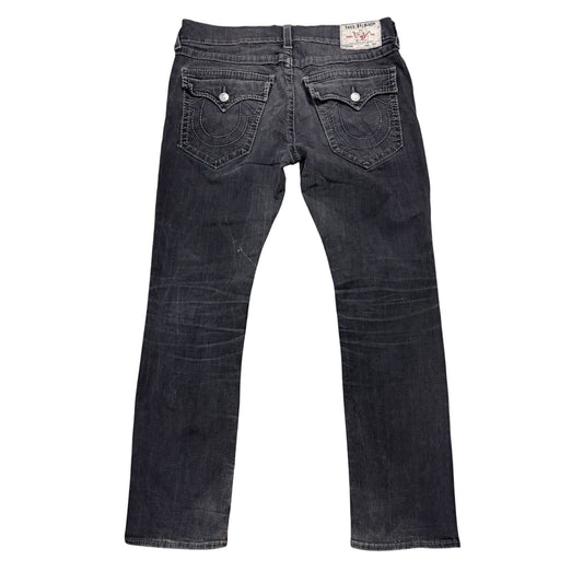 True Religion jeans black vintage black pants Ricky