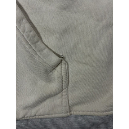 Evisu zip hoodie white grey blue vintage big logo Y2K