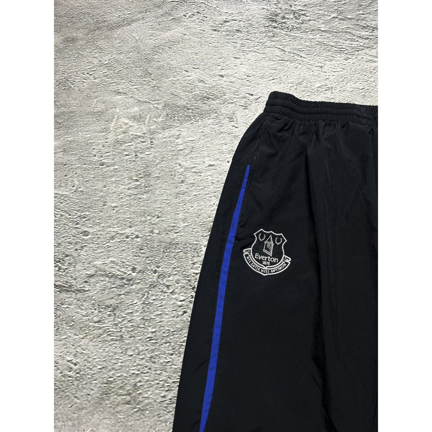 Everton Umbro track suit black pants vintage drill Y2K